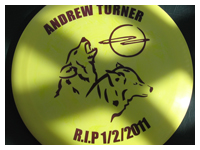 Custom Disc Golf Stencil