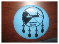 Custom Disc Golf Stencil