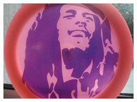 Custom Disc Golf Stencil