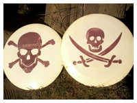 Custom Disc Golf Stencil